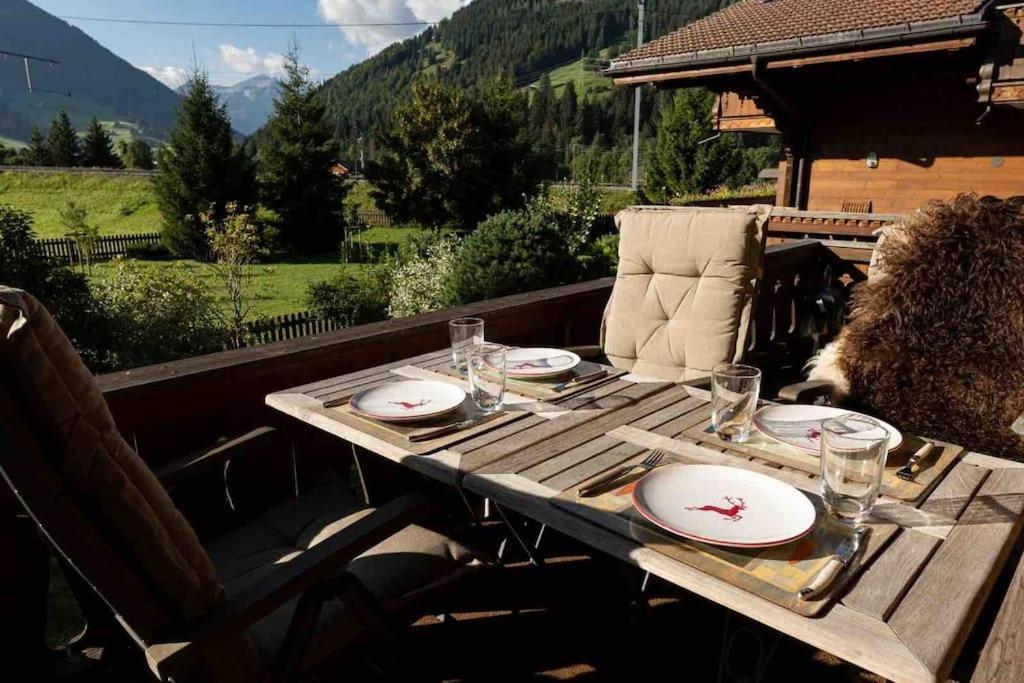 Cozy Place in Gstaad center Exterior foto